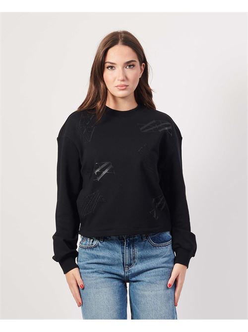 Armani Exchange sweat-shirt à col rond avec logo ARMANI EXCHANGE | 6DYM83-YJEZZ1200